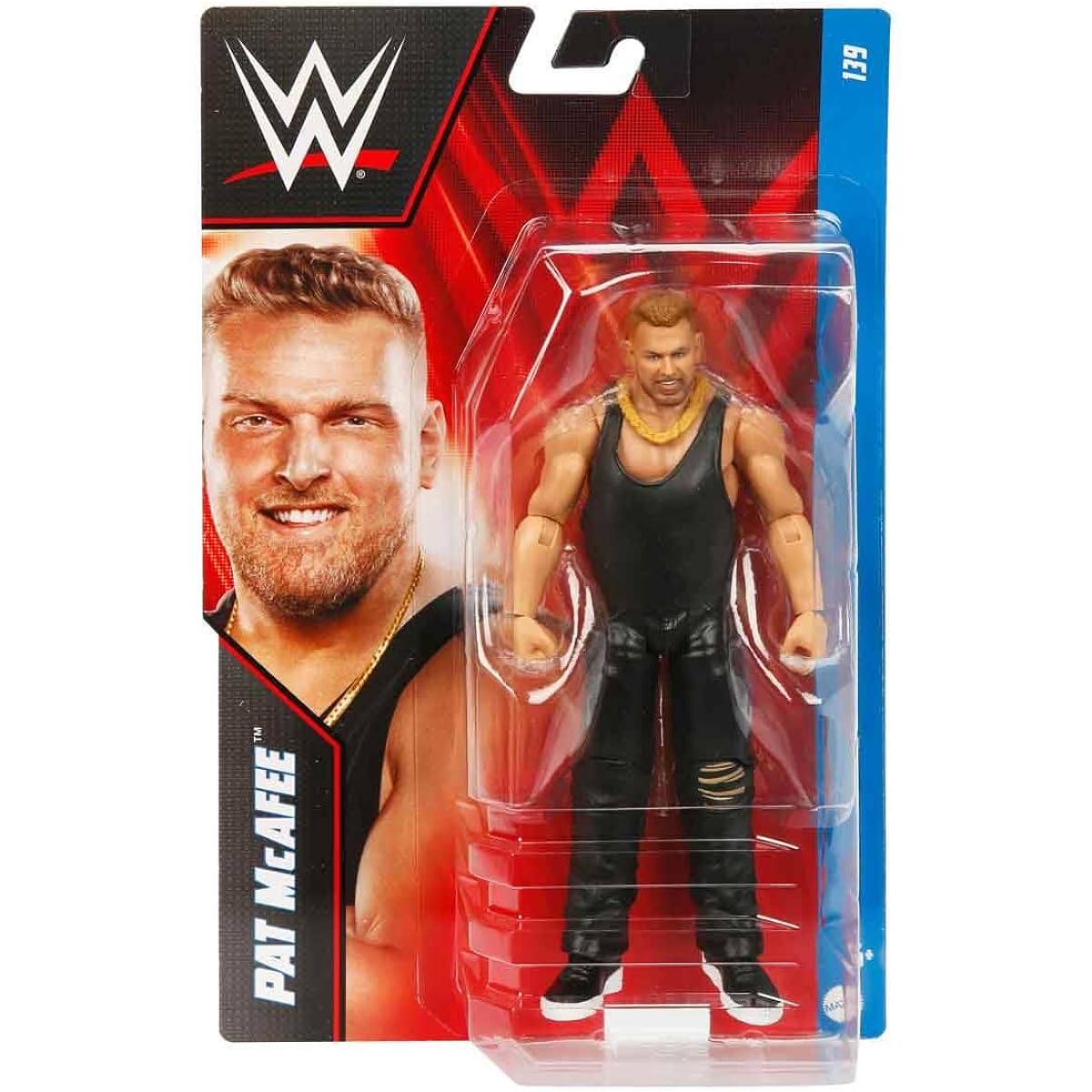 WWE Mattel Pat Mcafee Basic Action Figure - 10 Points of Articulation & Lifelike Details, 6-Inch Collectible