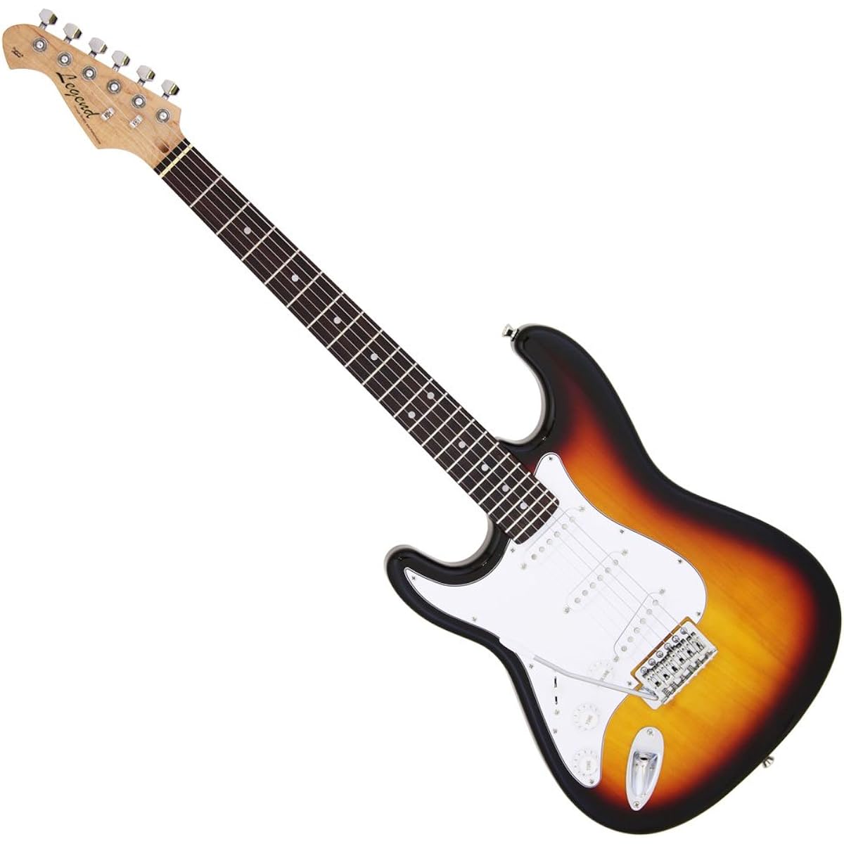 Legend Electric Guitar LST-Z L/H CA Candy Apple Red Left Hand Stratocaster Type with Soft Case