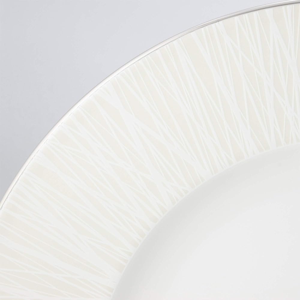 NARUMI Plate Bamboo Pearl Yellow 27cm Dinner Made in Japan 51734-5120