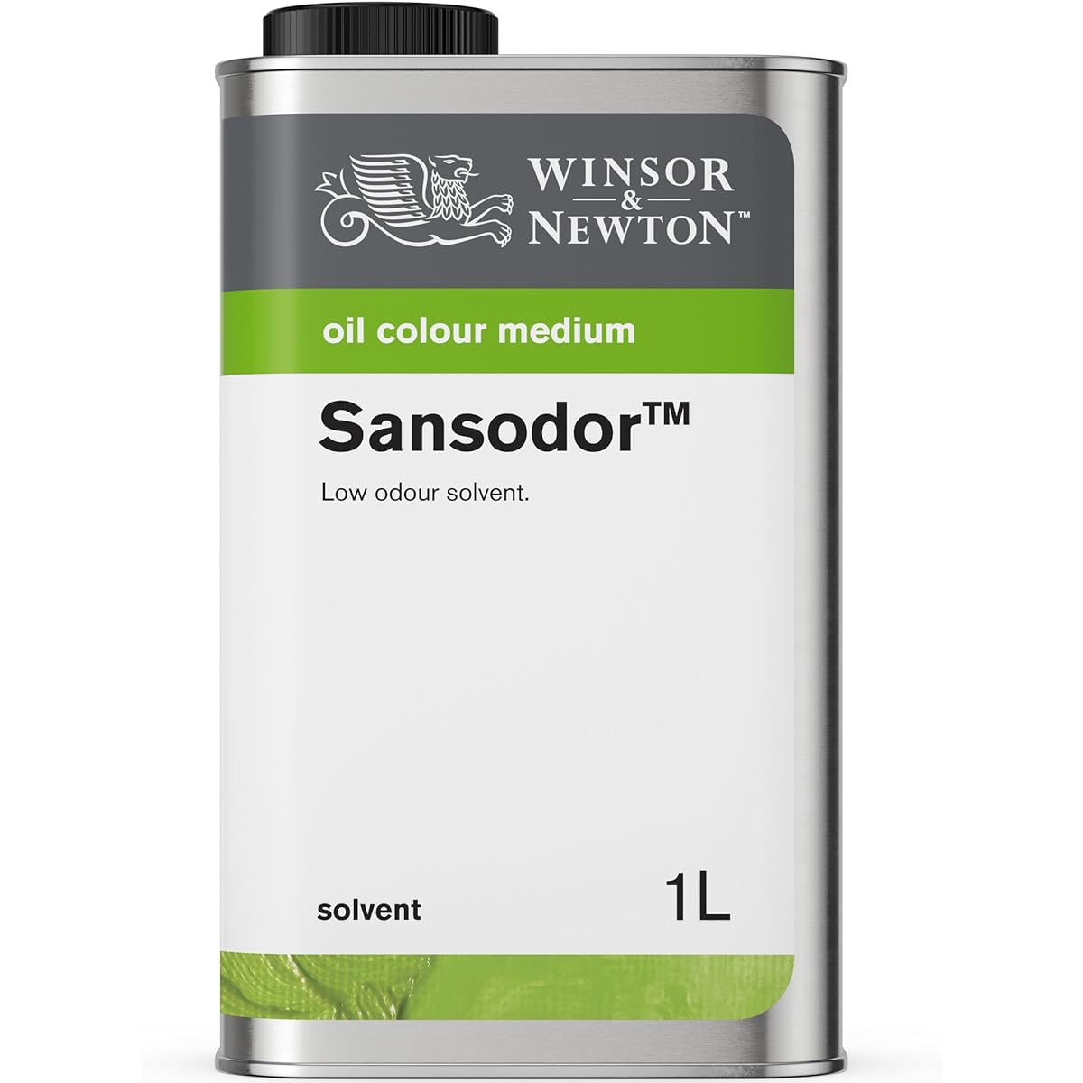 Winsor & Newton Sansodor Low Odor Solvent, 75ml 1-Liter 3253757