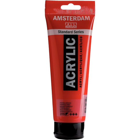 Royal Talens Amsterdam Standard Acrylic Paint 250ml Pyrrolol Red