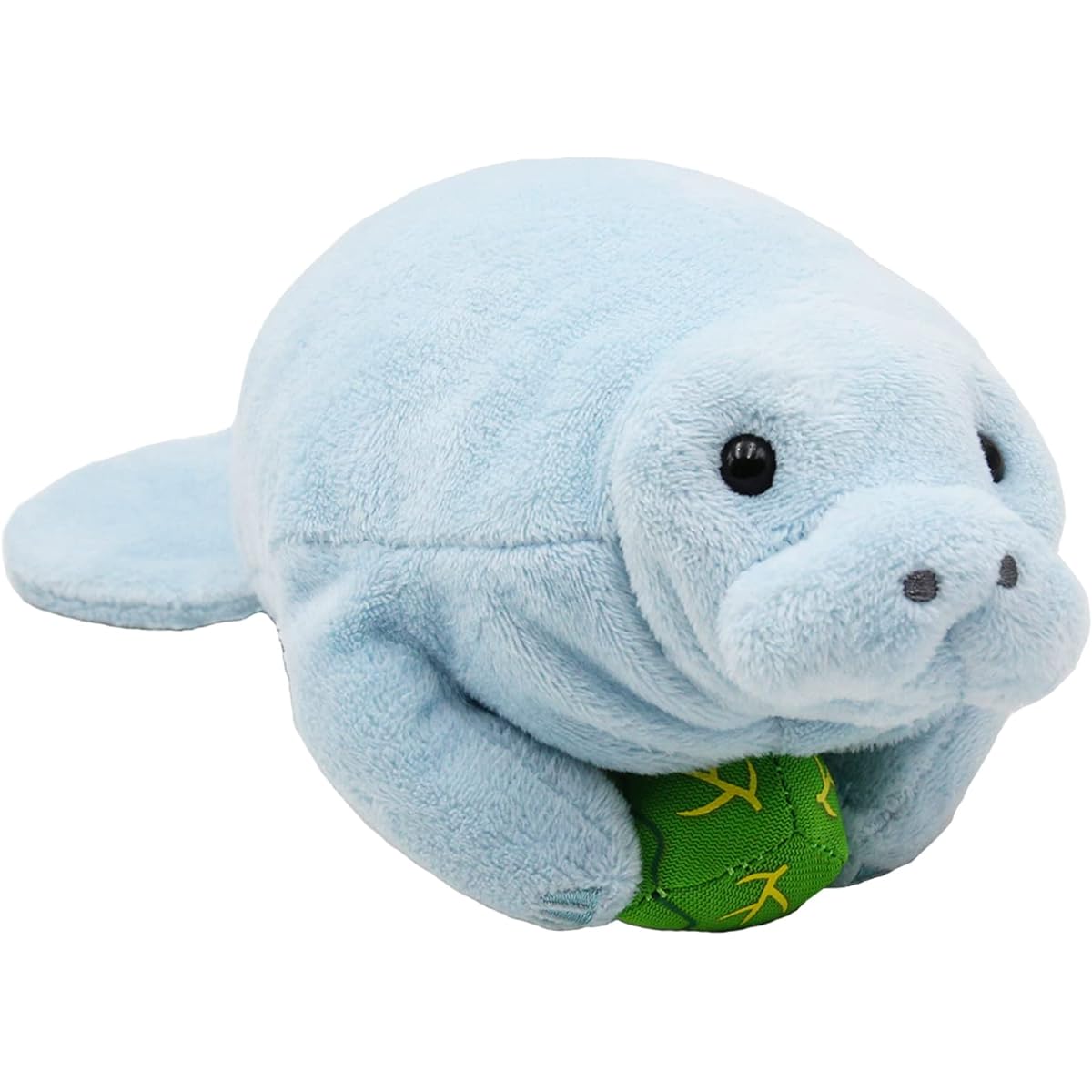 okidg 7" Simulation Manatee Plush Toy Lifelike Sea Cow Stuffed Animal