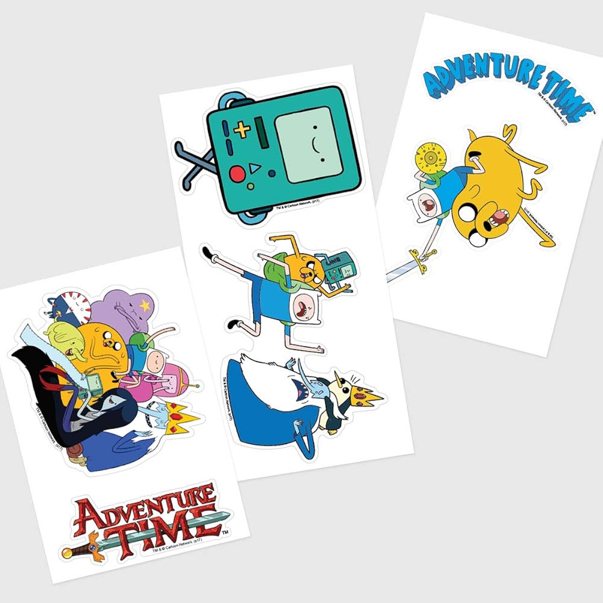 Adventure Time Cartoon Network Collector's Sticker with Jake and Finn