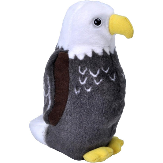 (Bald Eagle) - Wild Republic Audubon Birds Bald Eagle Plush with Authentic Bird Sound, Stuffed Animal, Bird Toys for Kids and Birders