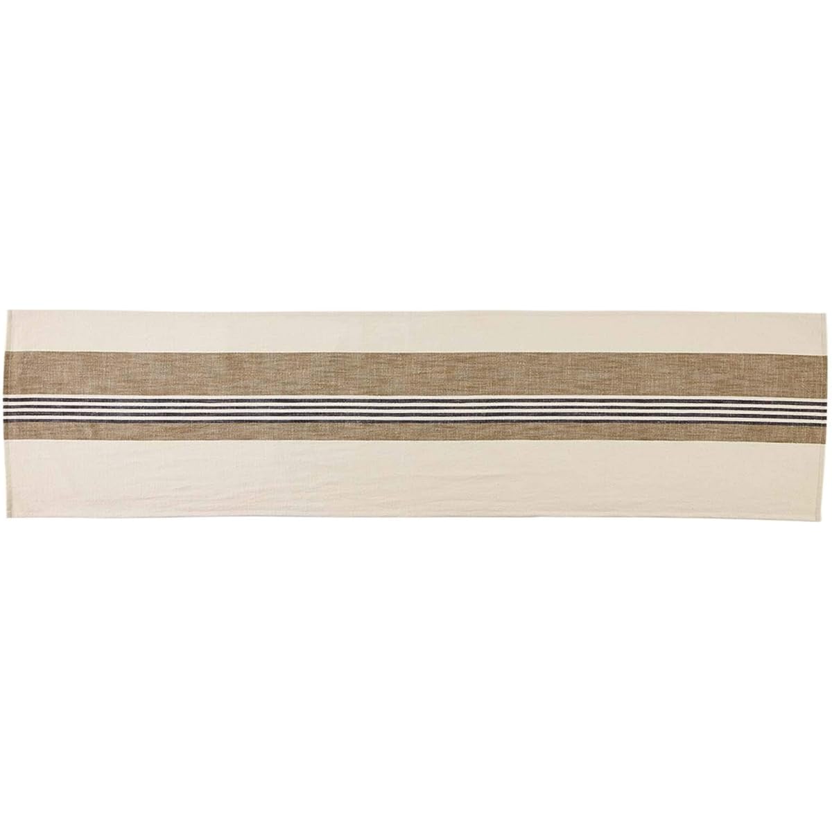 Cotton Knubby Farmhouse Table Runner