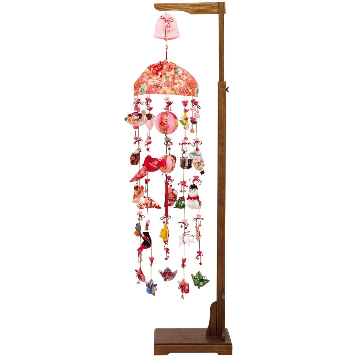 Hina Doll Heian Toyohisa Hina Doll Hanging Decoration Hanging Doll Sagemon Kenmei Work Kanon 25 size With Hibiki Music Box With Extendable Stand h063-mo-332523 HI-237