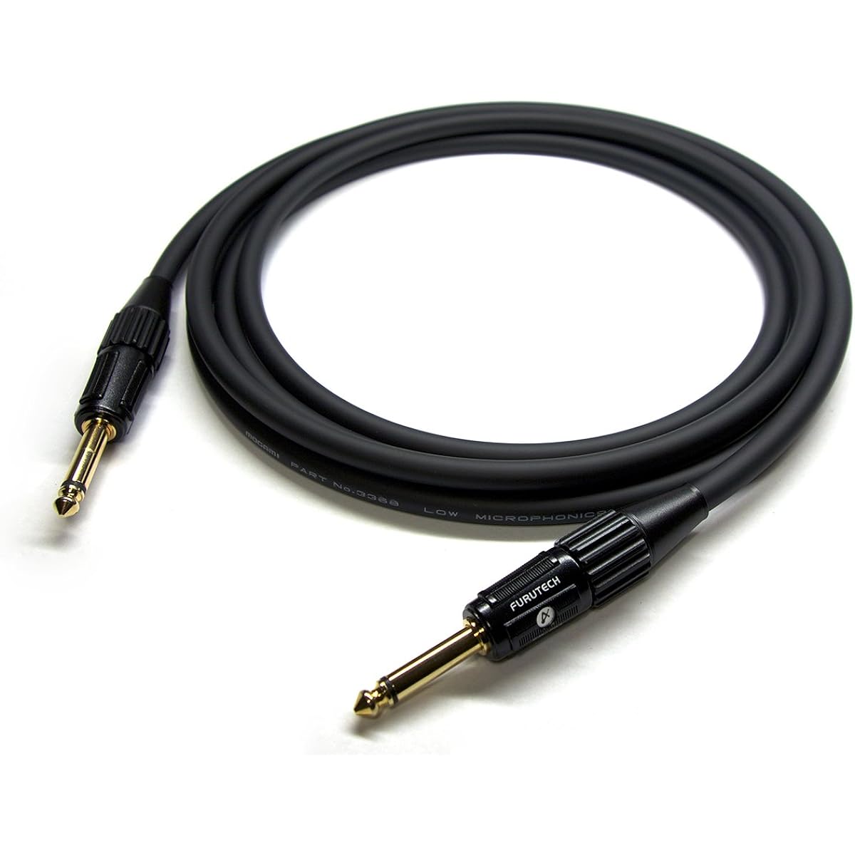 MOGAMI 3368 Guitar Cable (Shielded) w/FURUTECH Audio Grade Plug (15m)
