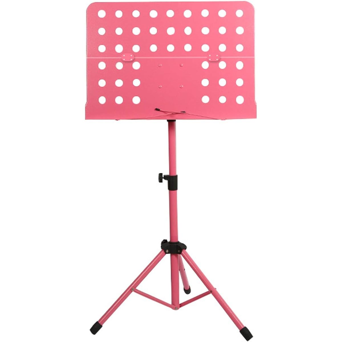 Music Holder Music Stand Music Stand Adjustable Music Stand Orchestra Music Stand Lightweight (Color: Pink, Size: One size)