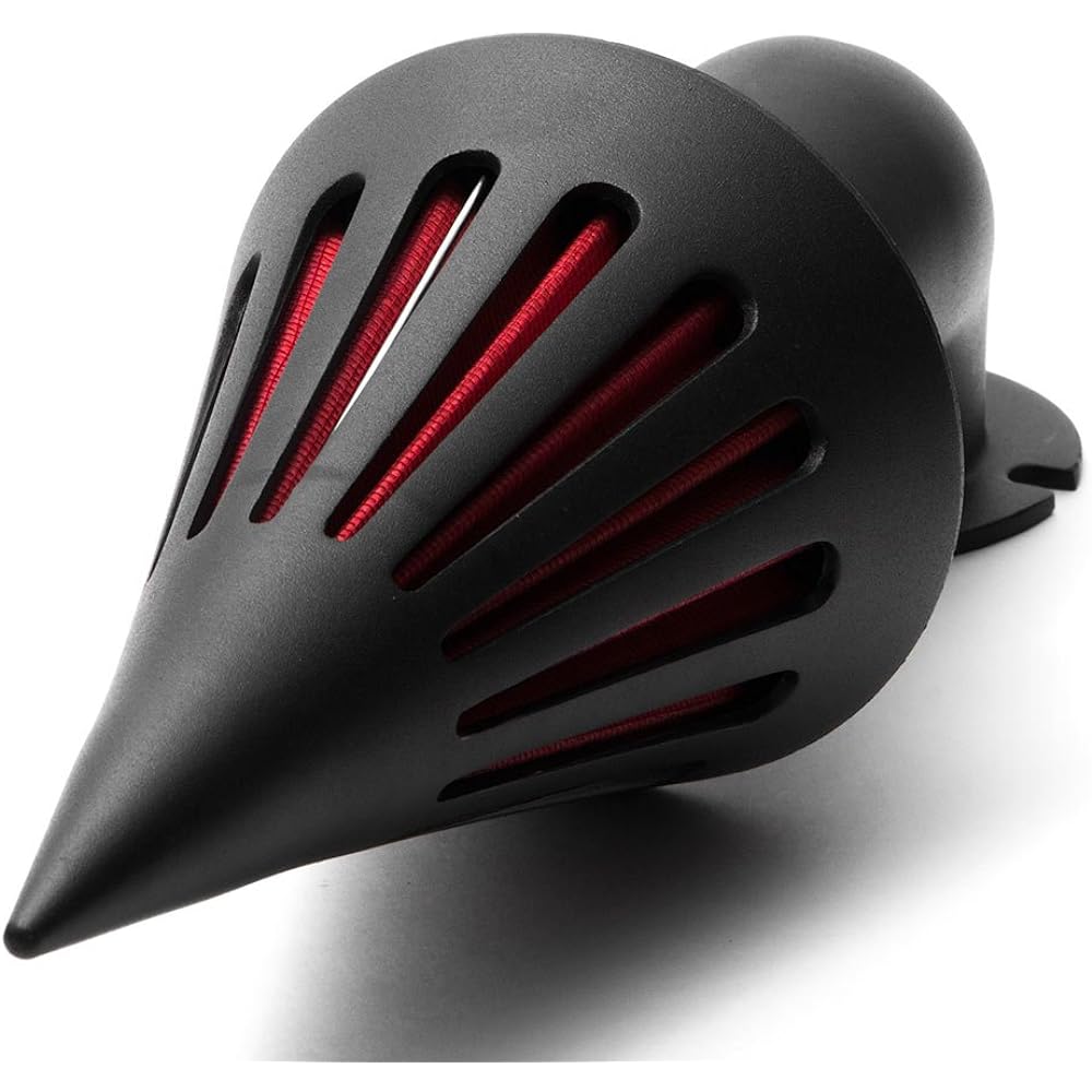 Krator Black Spike Air Cleaner Intake Filter Compatible with 2000-2006 Harley-Davidson XL Model Sportster