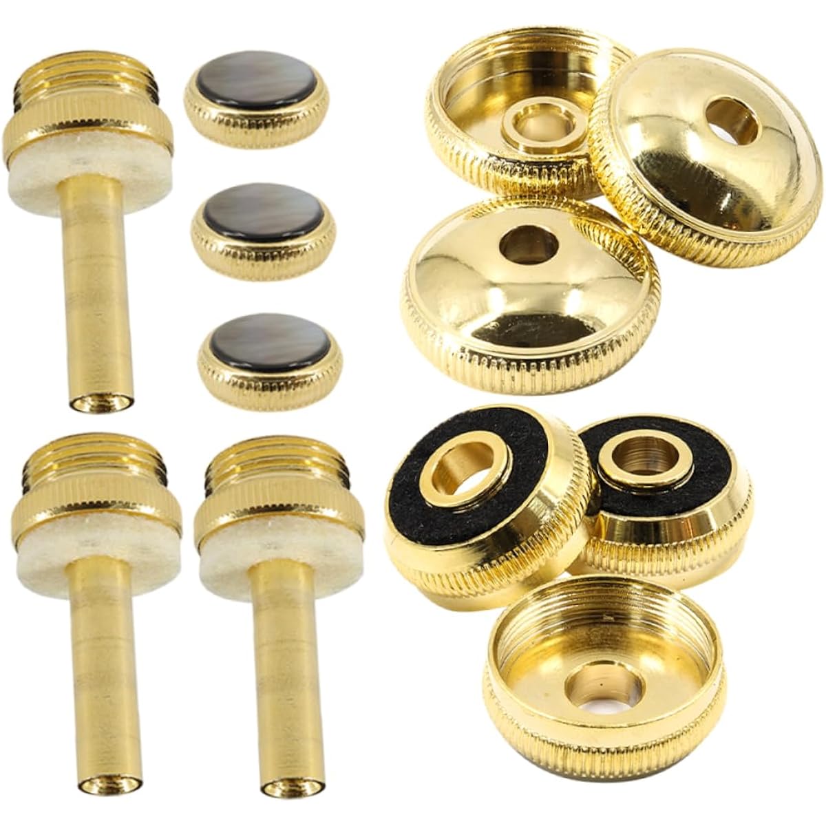 VICASKY Set of 4 Small Accessories (Chane) Chane Money Horn Trumpet Cornet Button Trumpet Button Trumpet Button Rod Valve Settings
