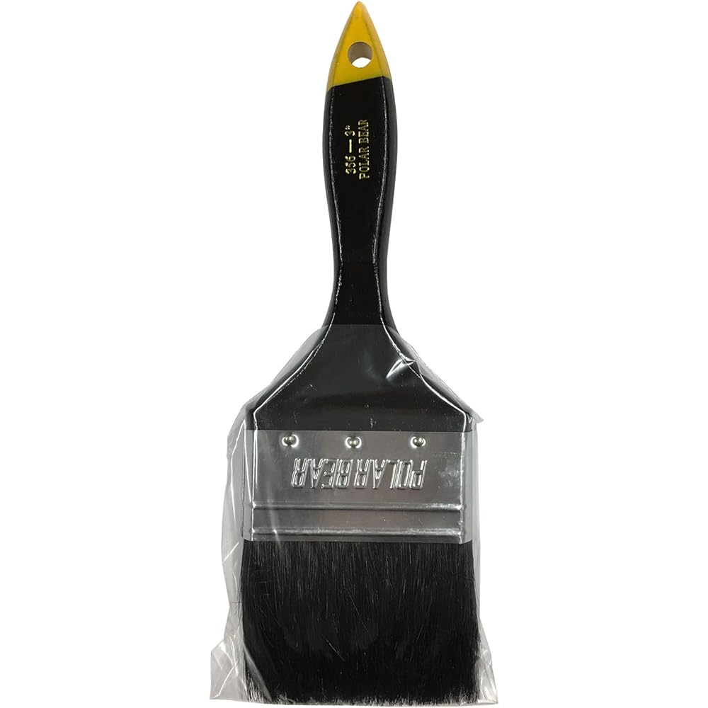 [Sold in box] Otsuka brush raster brush #356 flat black 3 inches 12 pieces