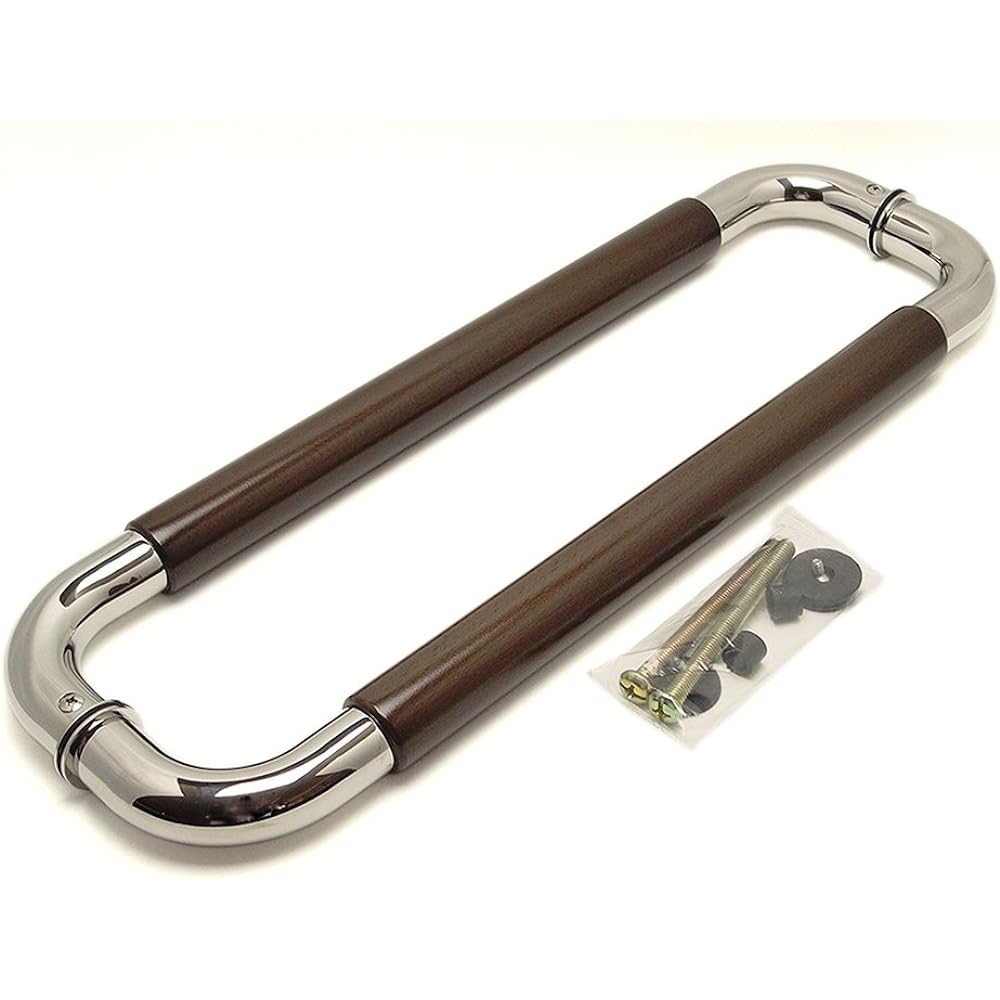 WAKI O-type handle 450mm dark oak DS012