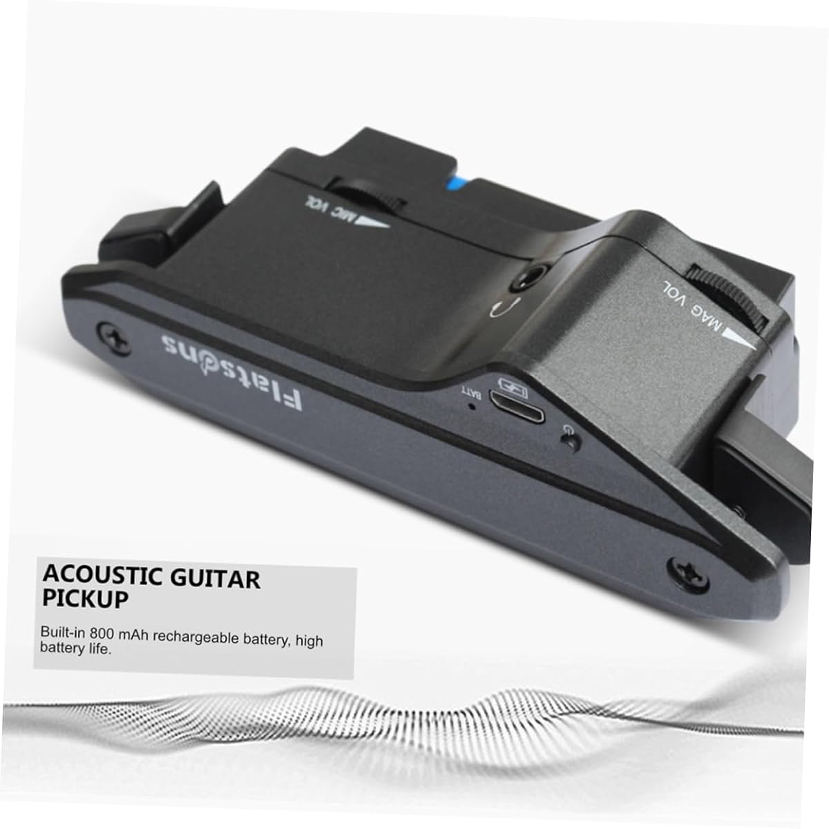 SWOOMEY 1 Set Acoustic Guitar Pickup Microphone Pickup Guitar Eq Equalizer Guitar Amplifier Guitar Piezo Pickup Bi-Pin Pickup Microphone Amplifier A