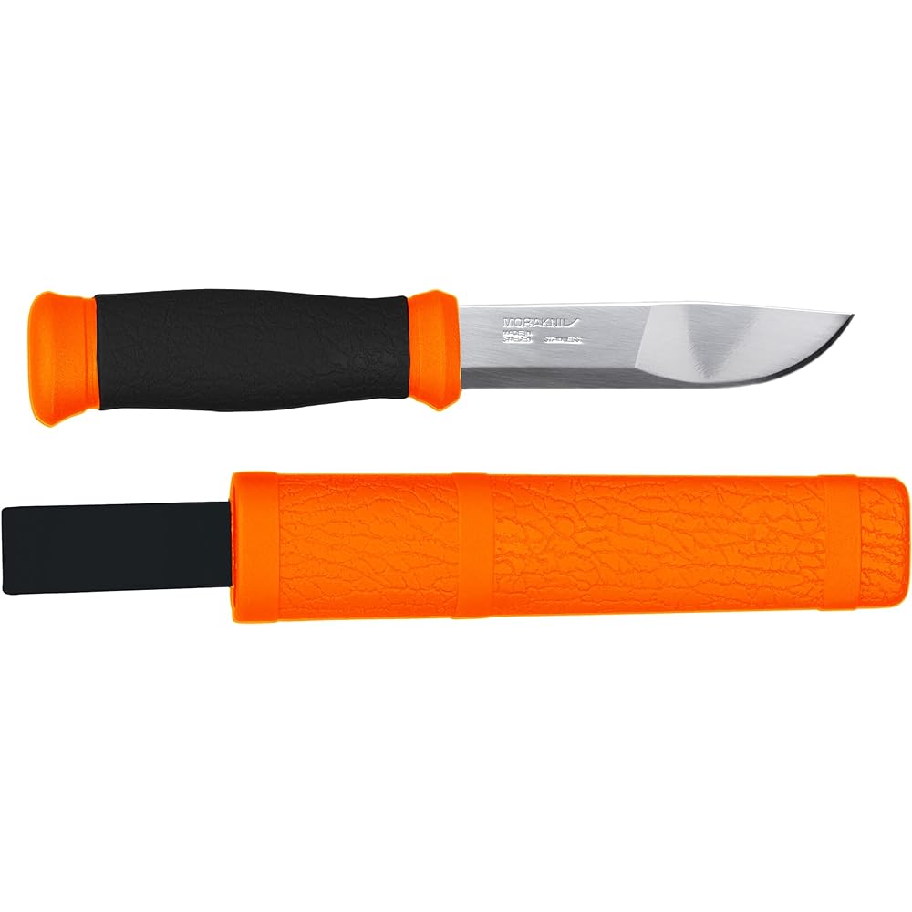 Morakniv Morakniv Morak 2000 Stainless Steel Outdoor Knife Camping Knife (Orange)