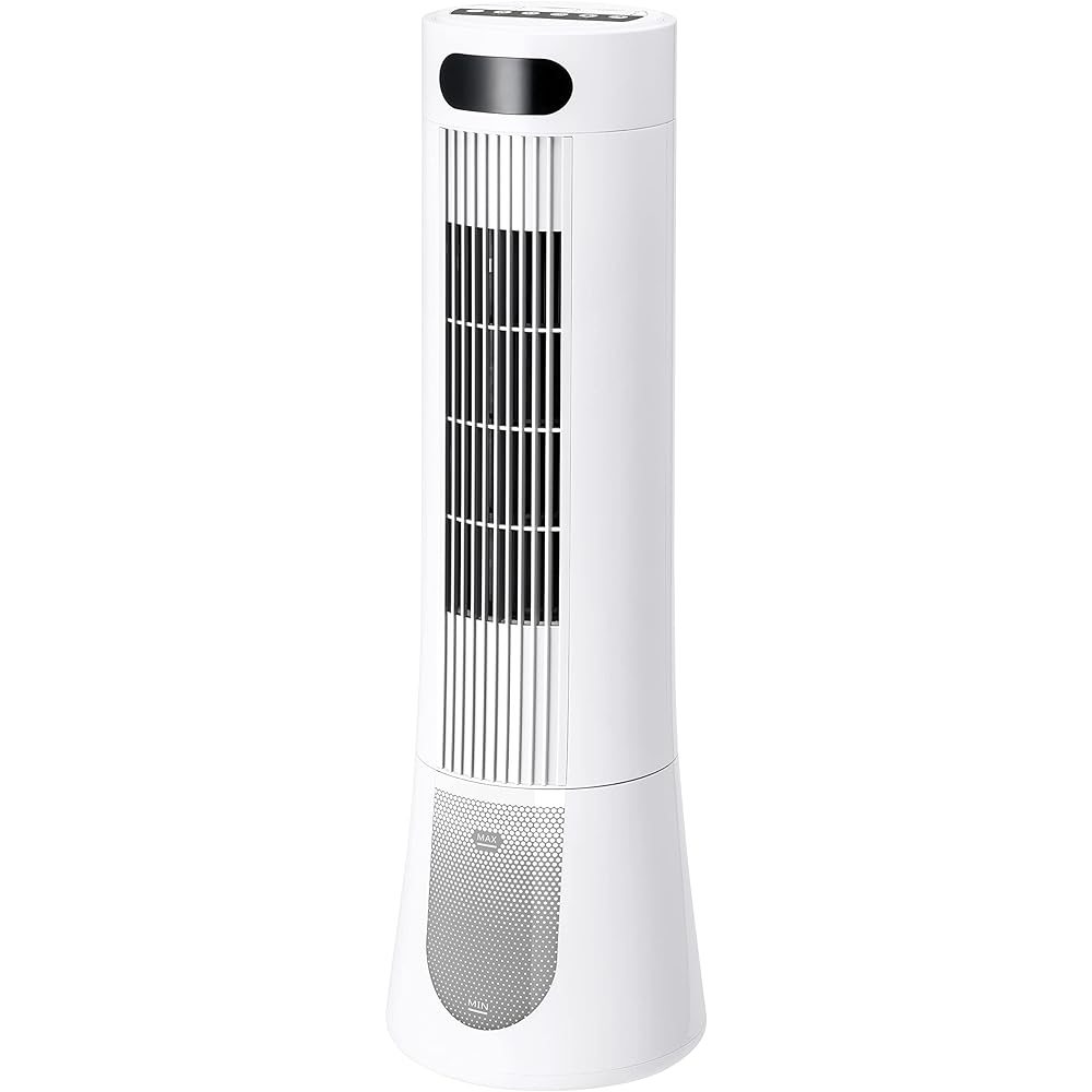 THREEUP Eco Mode Function Slim Tower Cooling Fan with Remote Control RF-T2133-WH
