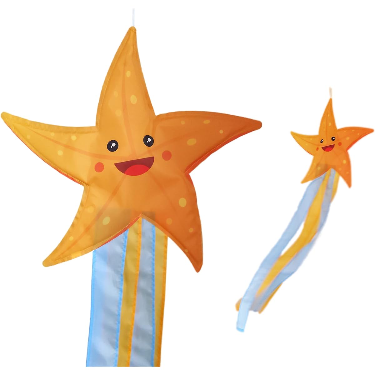 Madrona Brands Starfish Inspired Socks Durable Outdoor Hanging Decor 40"