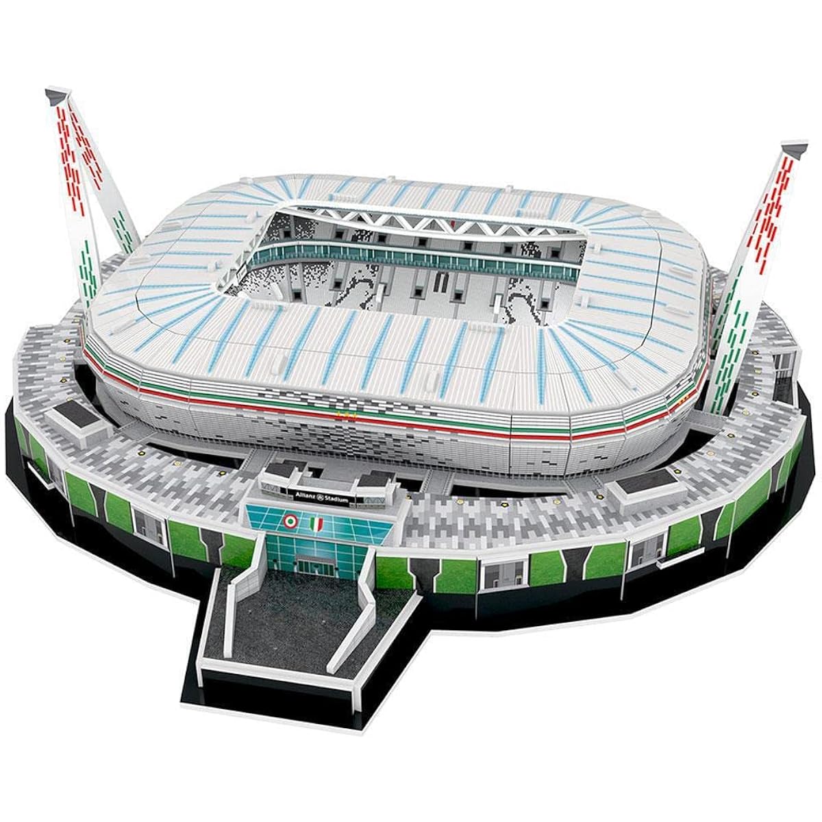 Nanostad Juventus Official Stadium (Allianz Stadium) 3D Puzzle