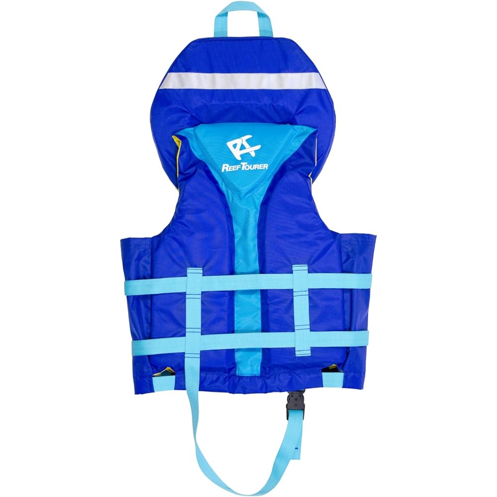 REEF TOURER Snorkeling Snorkeling Vest Kids with Head Support Children's S Size RA0407
