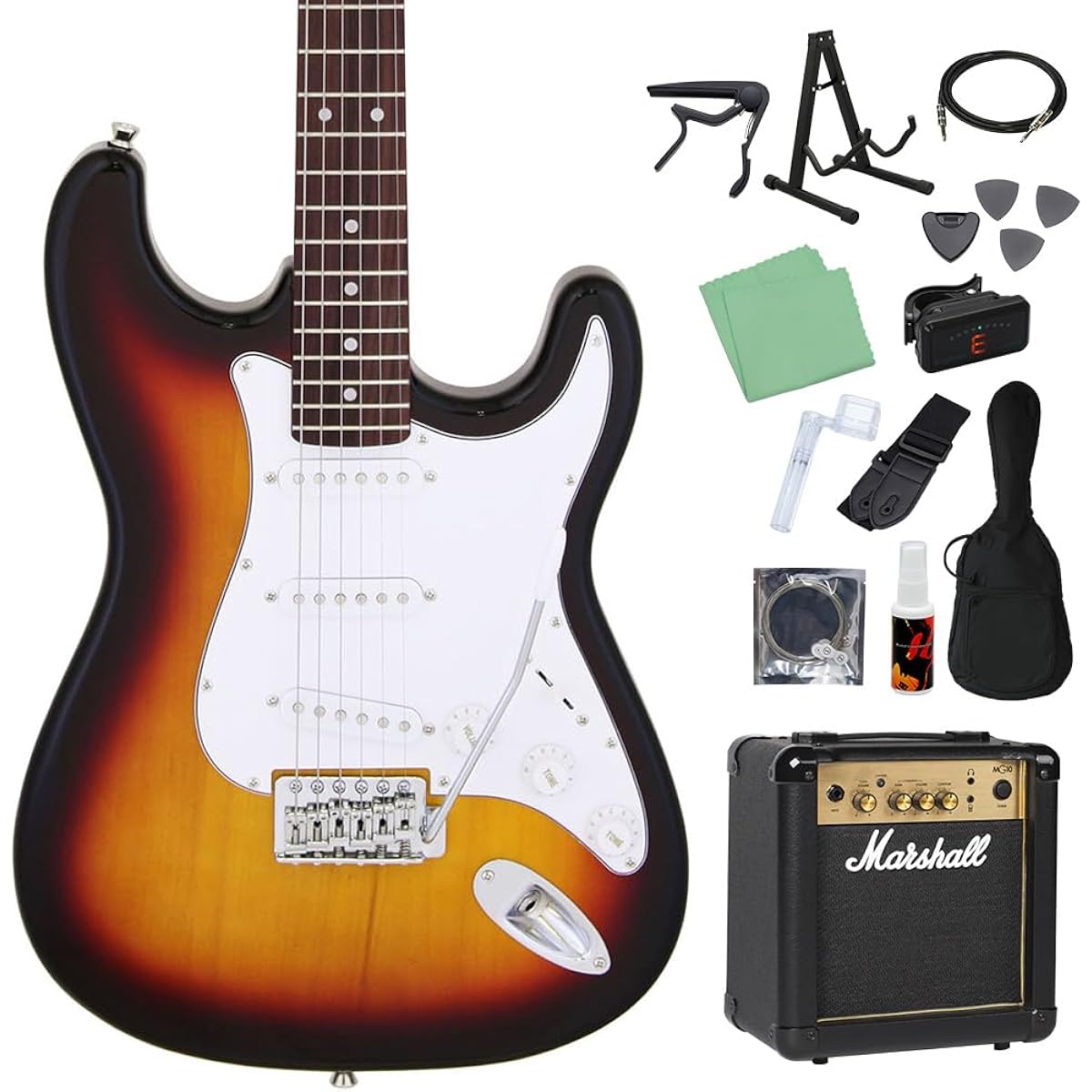 LEGEND LST-Z 3TS Electric Guitar Beginner 14-piece Set [Includes MG10] Legend