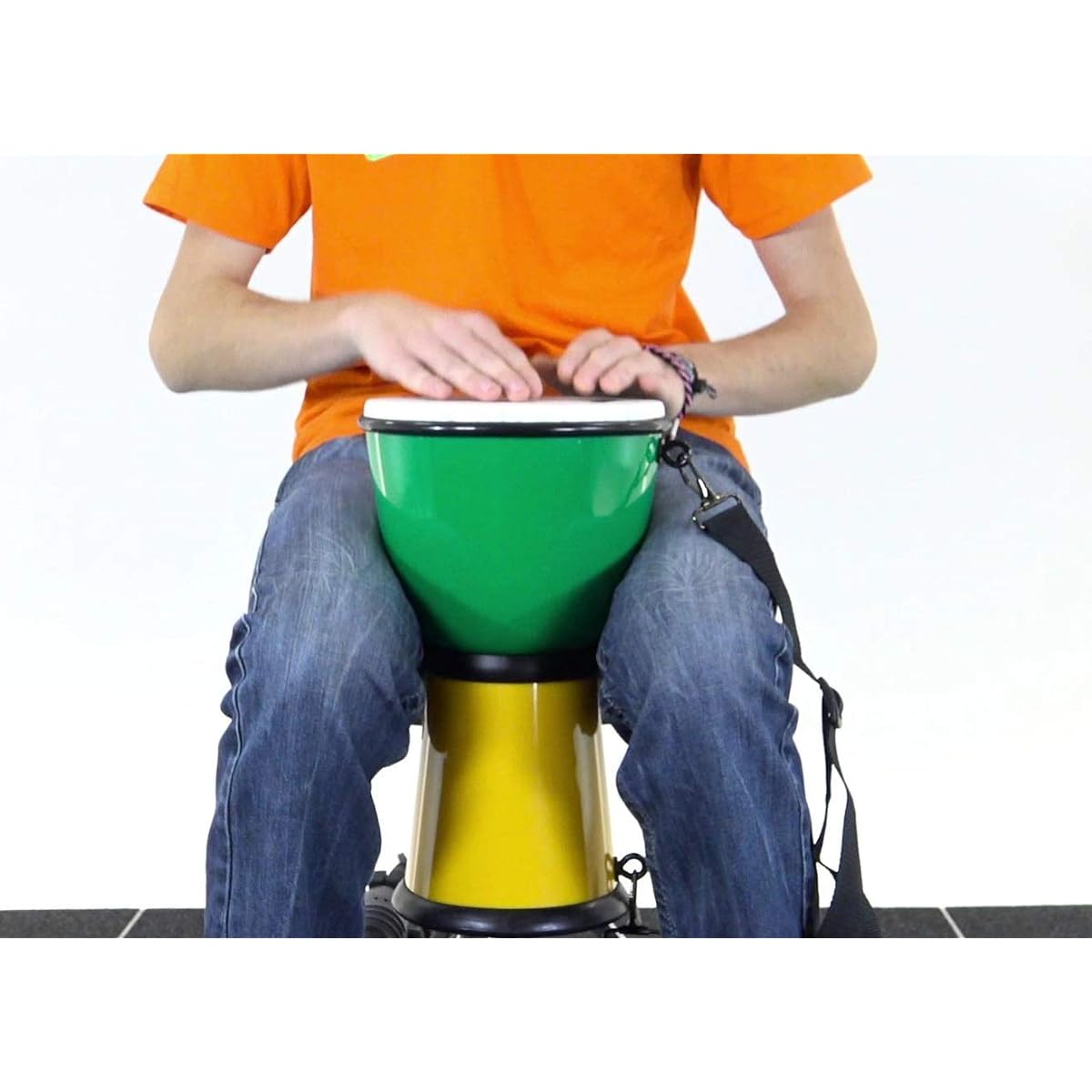 NINO ABS Drum Djembe Green/Yellow NINO18G/Y [Domestic regular product]
