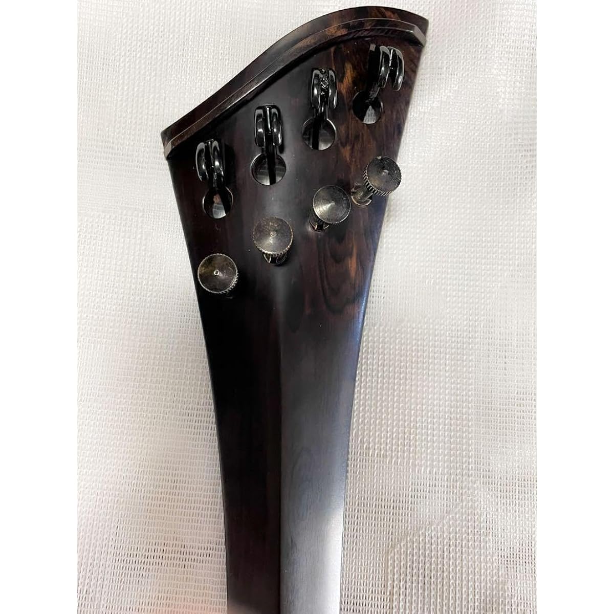 Harp-style tailpiece for cello, rosewood AD