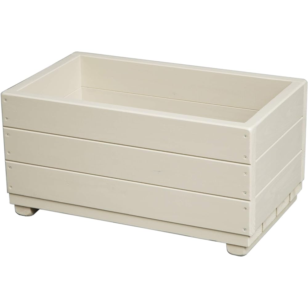 Welcome Wood Large Wooden Planter EPW90-GB Color Garden Blue Outdoor