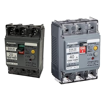 Panasonic Earth Leakage Breaker BJW Type with O.C for Motor Protection BJW3603