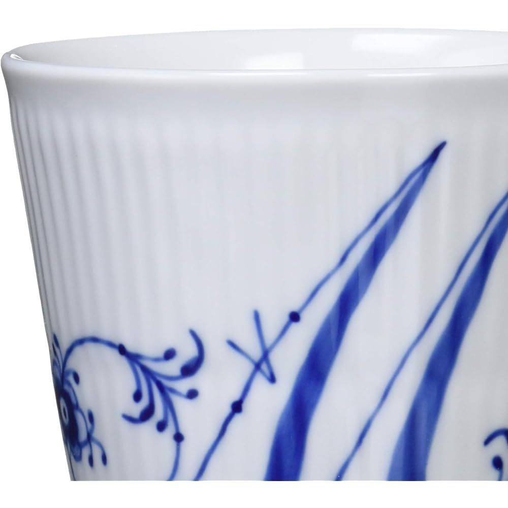 [Regular Imported Product] Royal Copenhagen Blue Fluted Plain High Handle Mug 330ml "M" Wedding Gift 1017158