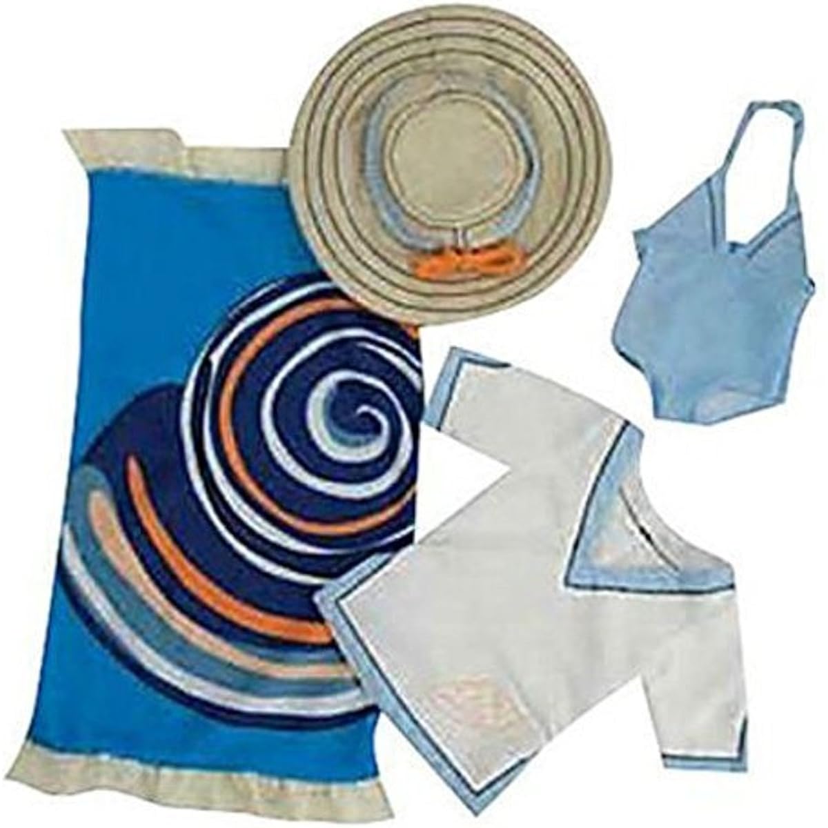Manhattan Toy Lilily Doll Beachbound Swimsuit for Manhattan Toy Lilily Doll
