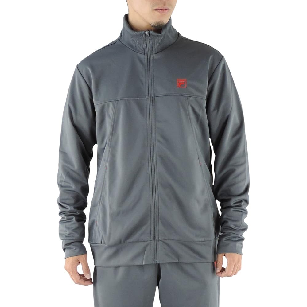 [Fila] RUNNING M Tops Jersey Stand Jacket Men's