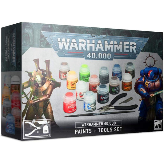Warhammer 40,000 - Paints and Tools Set