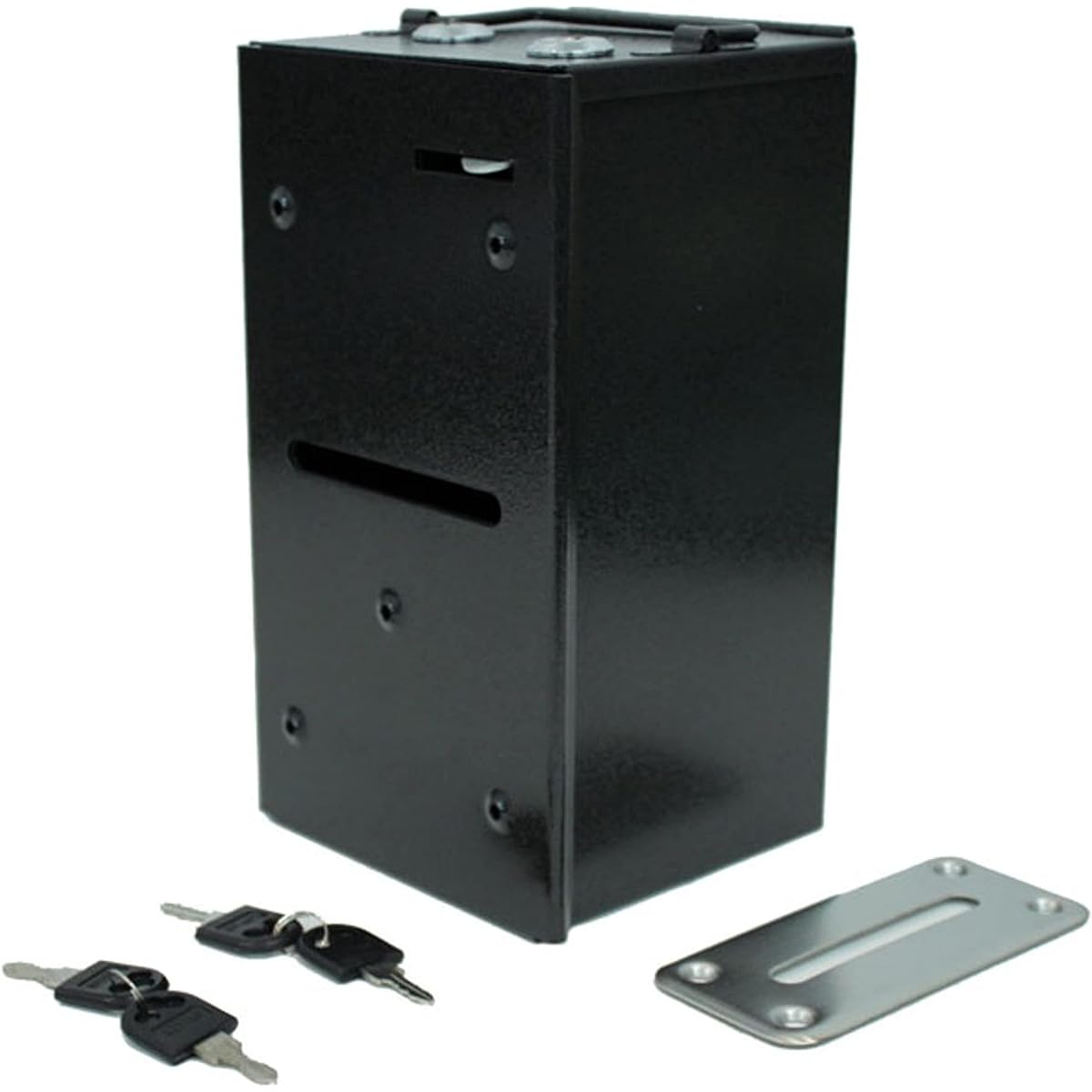 Brybelly Homestyle Steel Rake Talk Box with Bill Slot