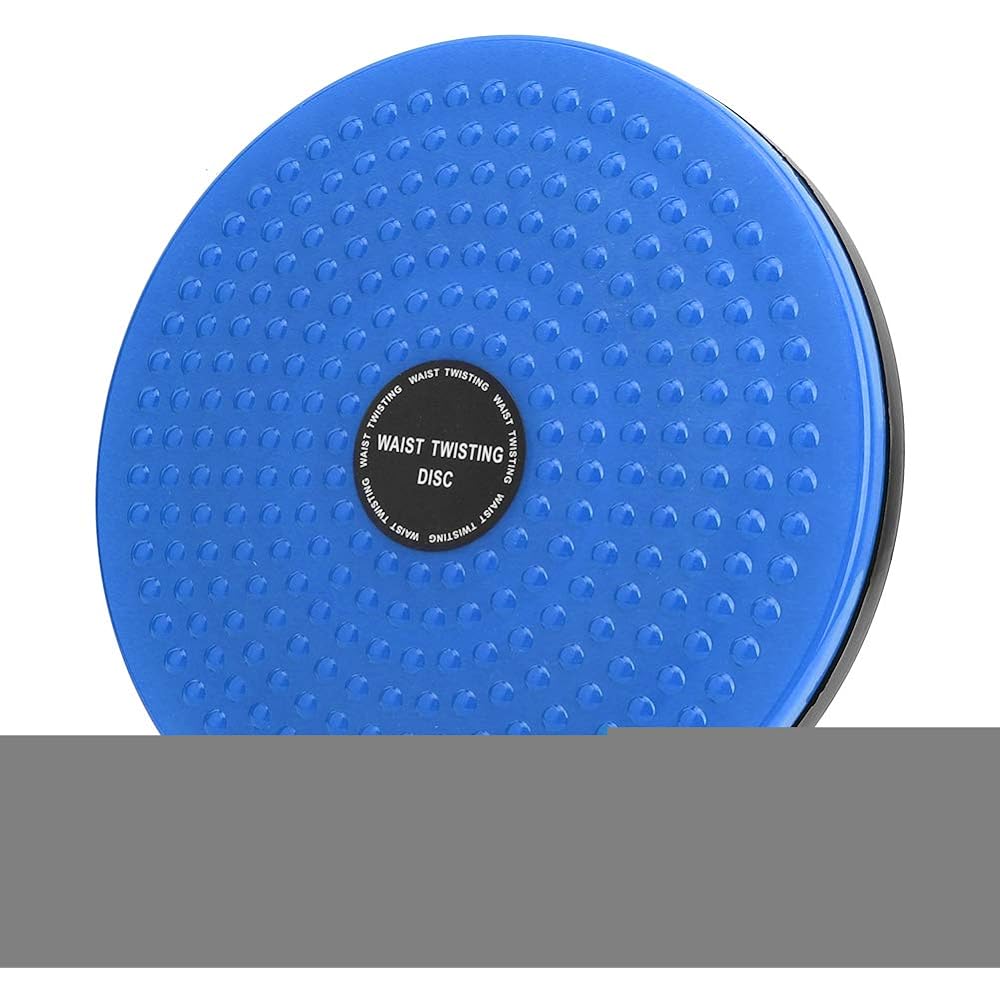 Wear-resistant domestic body twister, multi-functional slimming equipment twisting waist disc, home thick design non-slip sports fitness equipment (blue)