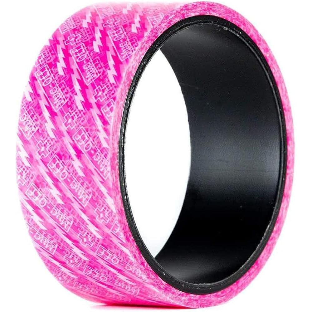 [Genuine Japanese Product] Muc-Off Bicycle Rim Tape RIM TAPE 10M Roll Pink Adhesive with unique high performance material