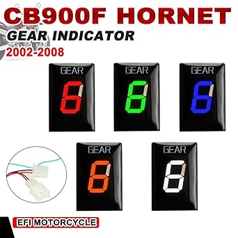 Speed Display Meter CB900F Hornet CB 900F 900 F 2002 2003 2004 2005 2006 2007 2008 Accessories Gear Display Meter Motorcycle Gear Indicator