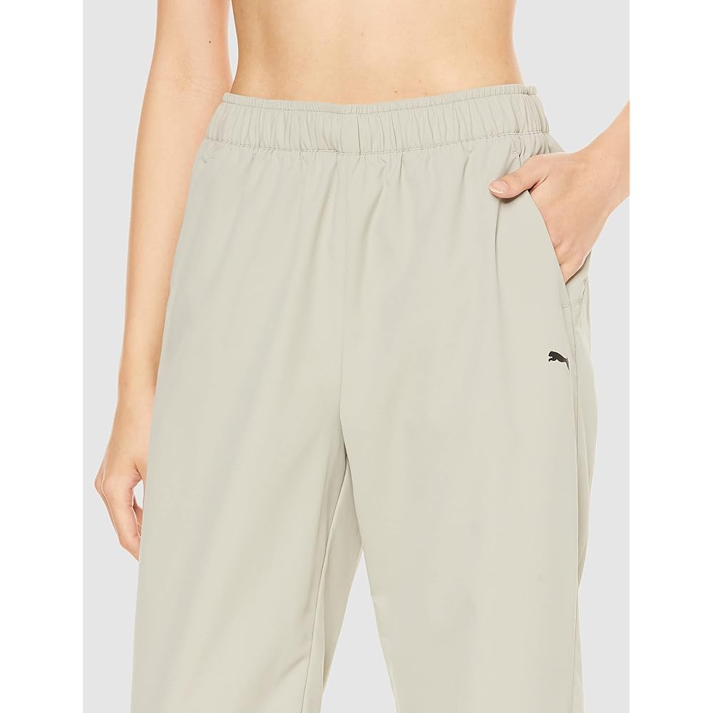 PUMA 523538 Women's Training Absorbent Quick Drying Jersey Woven Pants