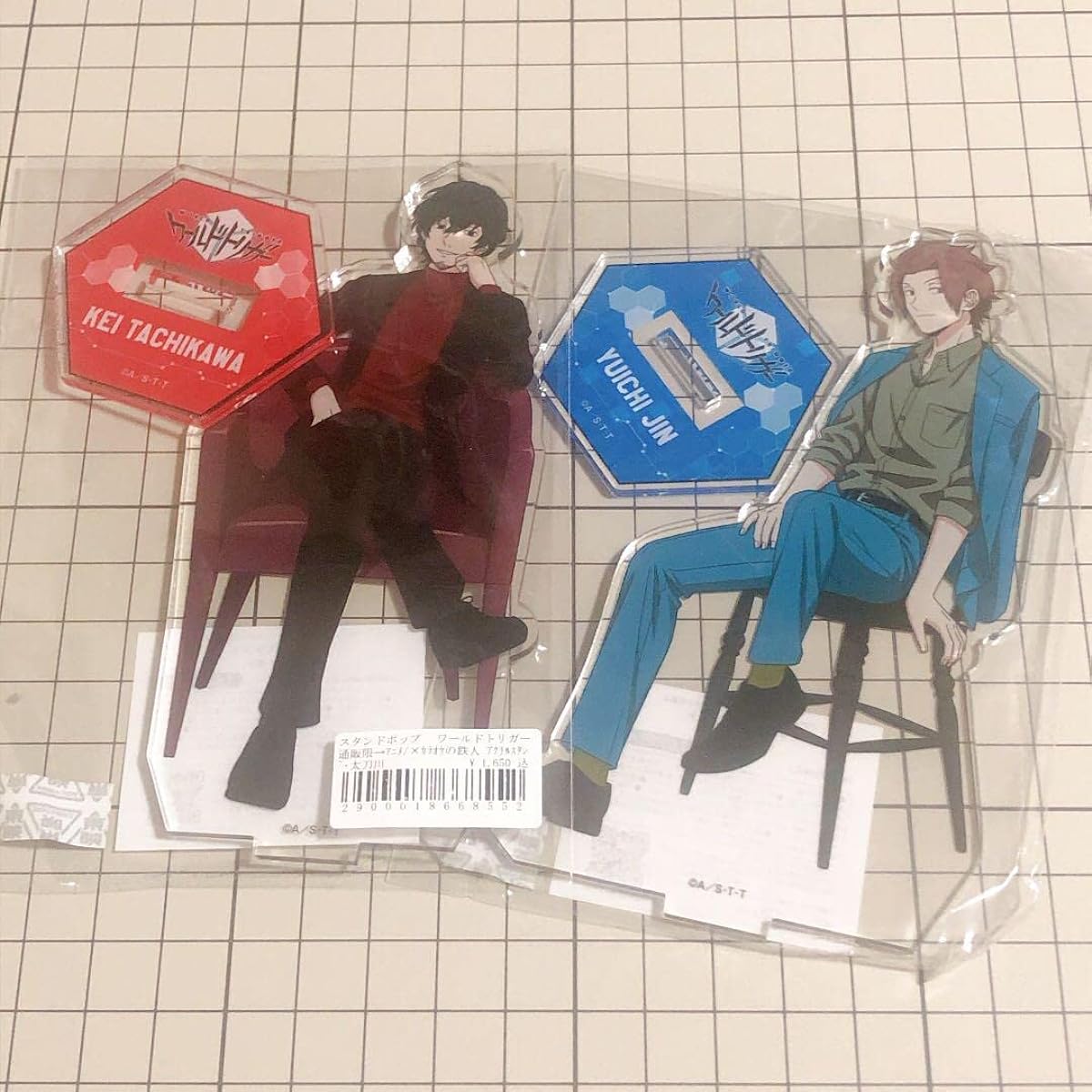 World Trigger Karaoke no Tetsujin Acrylic Stand Set YSB7MFYZ