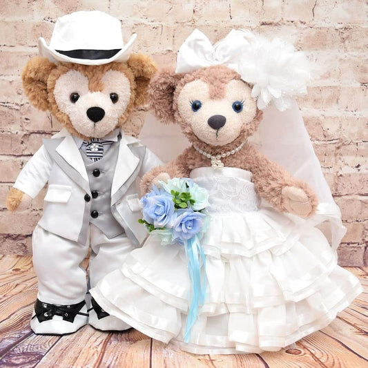 Teddy Bear Mail Order Alice Duffy & ShellieMay Wedding Costume Set No.103 Blue Body not included For S size