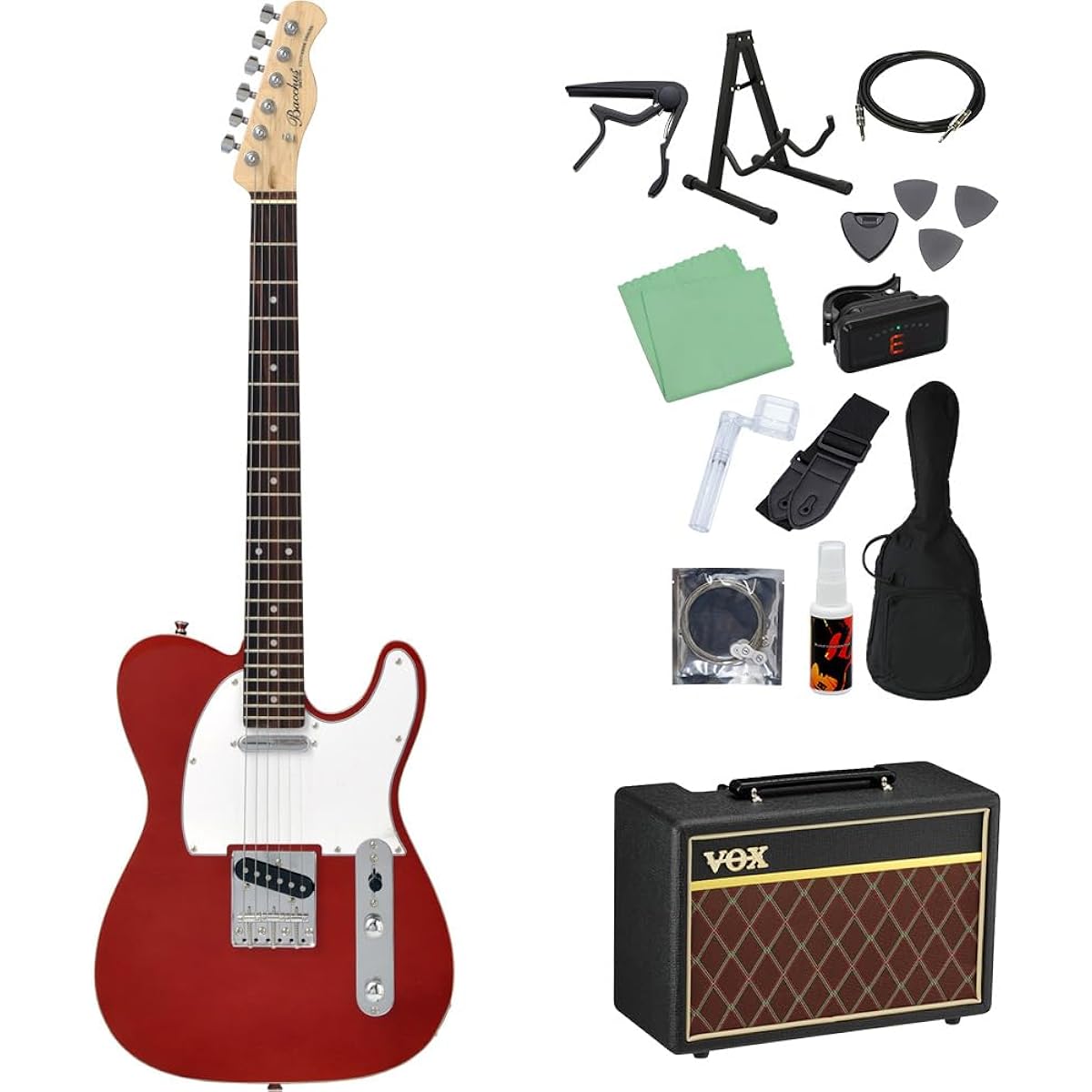 Bacchus BTC-1R CAR Electric Guitar Beginner 14-piece Set [With VOX Amplifier] Universe Series Bacchus
