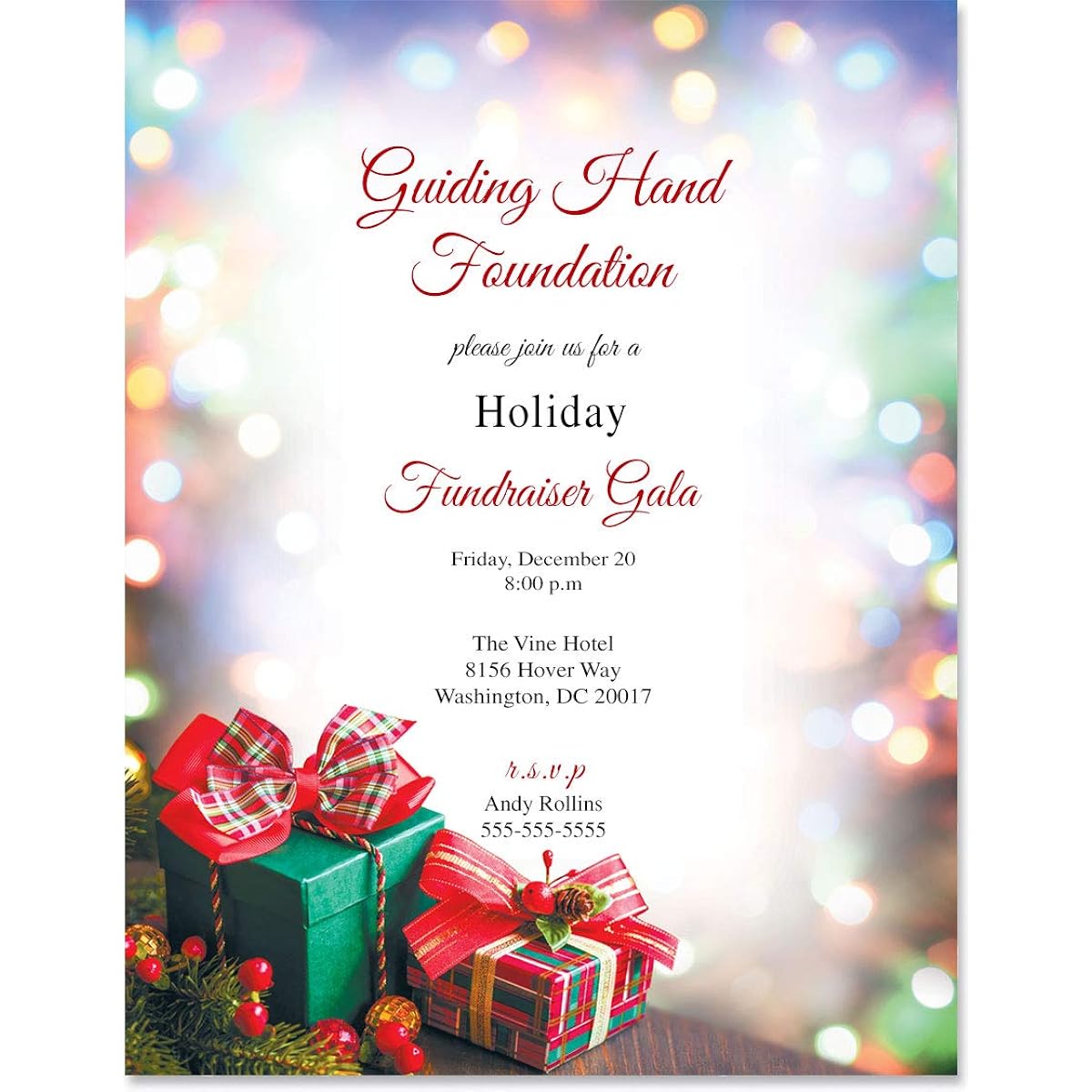 Holiday stationery, fun and unique, 8 1/2 x 11 inches. 100 Pack HF0416