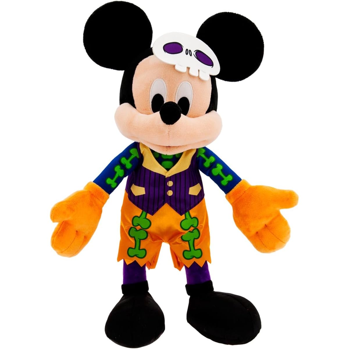 Mickey Mouse Glow in the Dark Halloween 2023 Plush - Medium 15"
