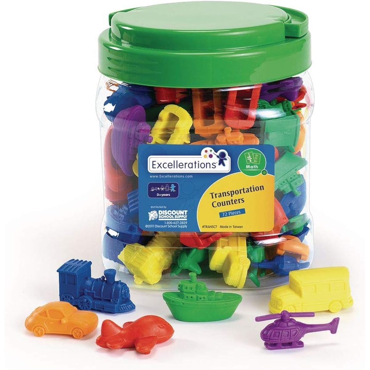 Excellerations TRANSCT Transport Counters (72 Pack)
