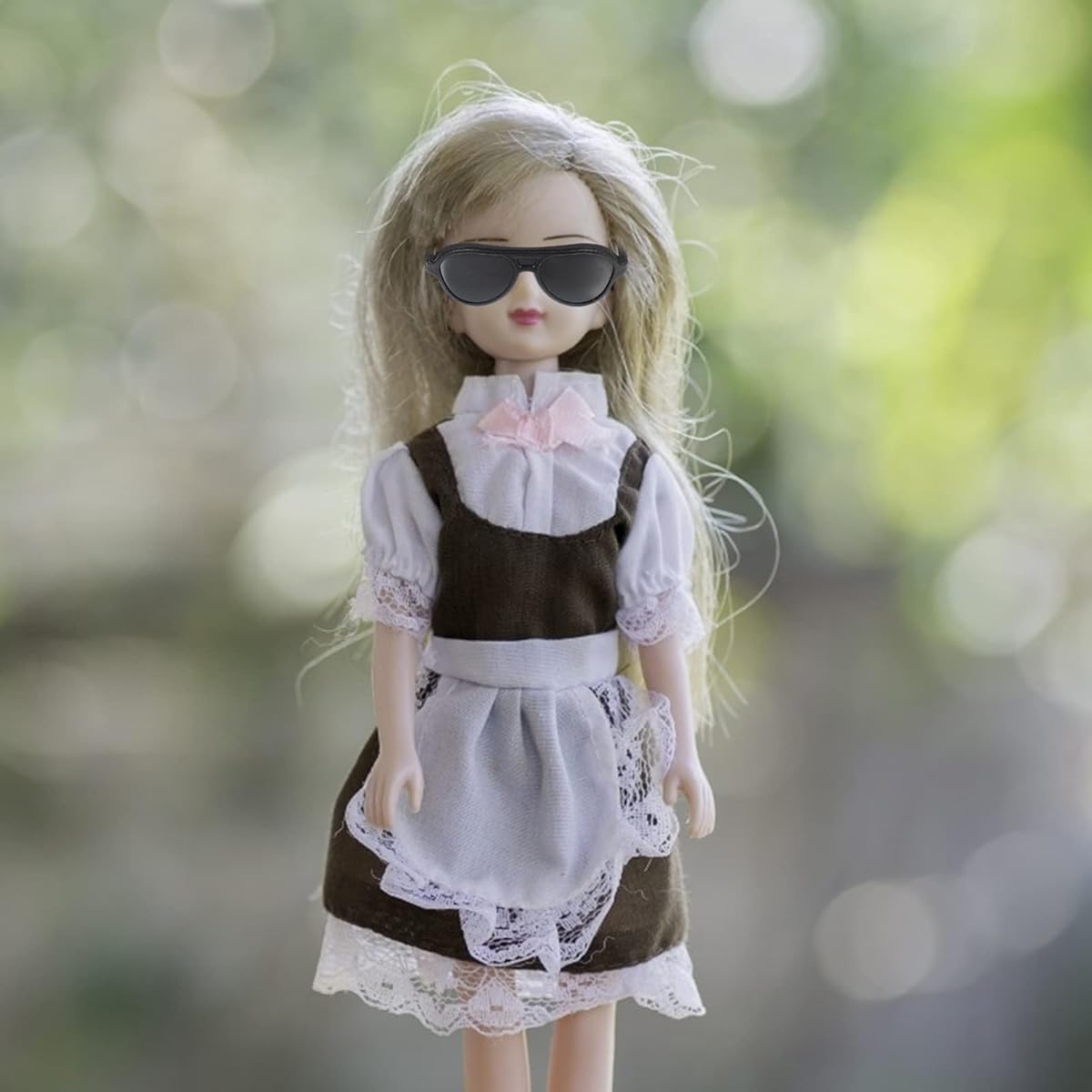 Doll Mini Doll Glasses Mini Sunglasses 80 Pieces Doll Sunglasses Black Mini Glasses Doll Sunglasses Black Sunglasses