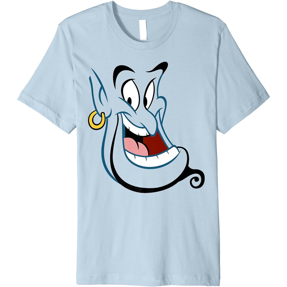 Disney Aladdin Genie Face Costume Premium T-Shirt