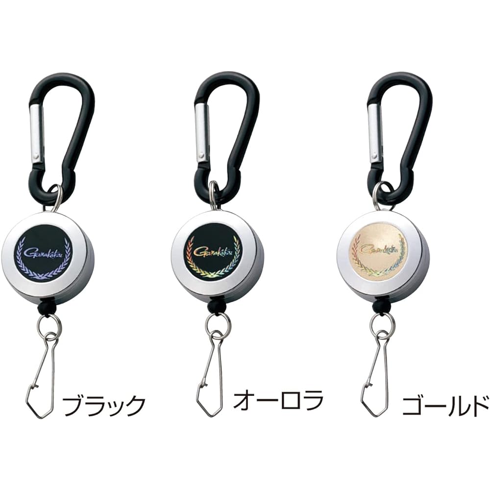 Gamakatsu Pin-on Reel (with carabiner) GM2093 Aurora