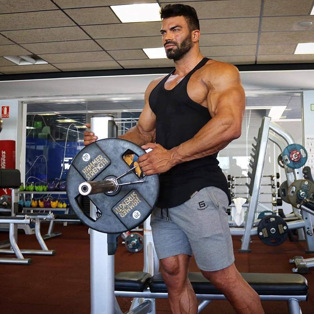 [Samy] DK-545 Men's Training Shorts, Sportswear, Fitness, Pockets, Casual Shorts