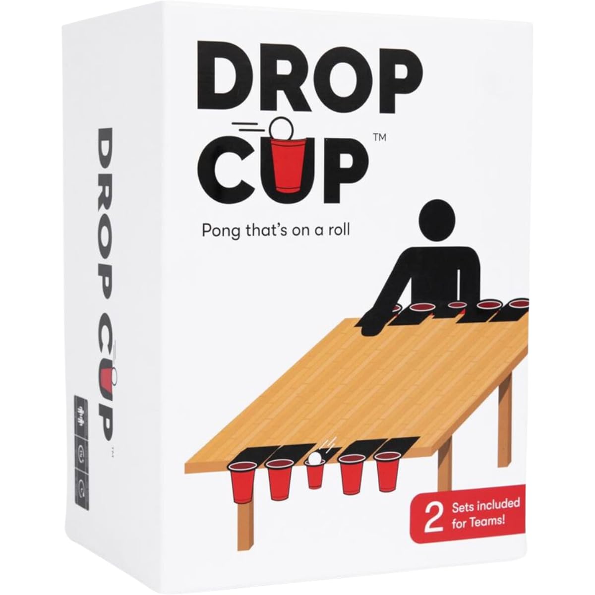 Drop Cup - Pong on a Roll - Family Friendly Party Games - Adult Party Games