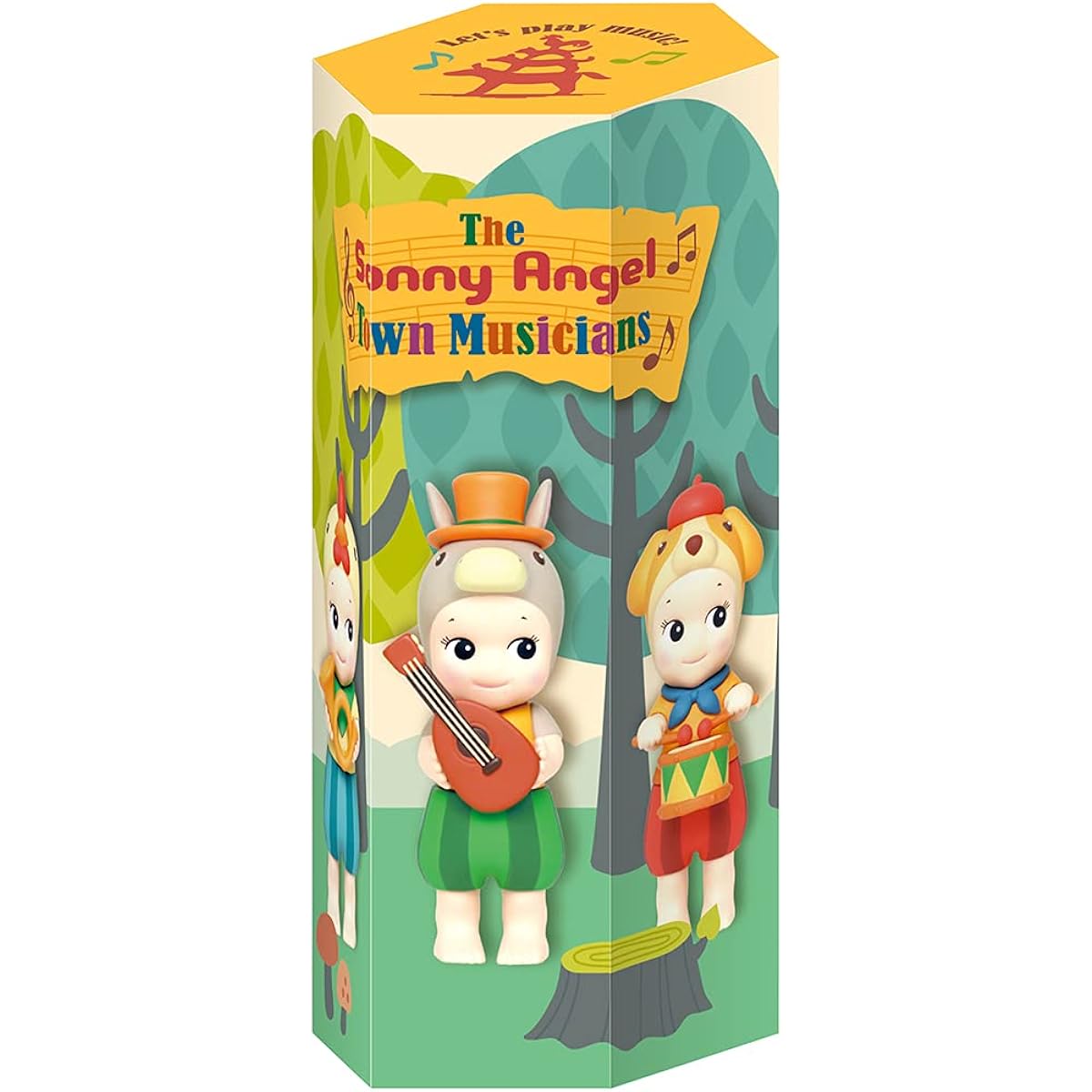 Sonny Angel Town Musicians of Bremen - Original Minifigure/Limited Edition - 1 Sealed Blind Box, Multicolor SAS65743