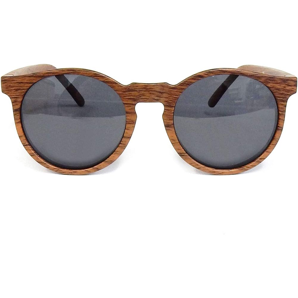 ▼DANG SHADES ATZ WoodMatte/BlackSmoke Polarized Sunglasses DANG SHADES vidg00416