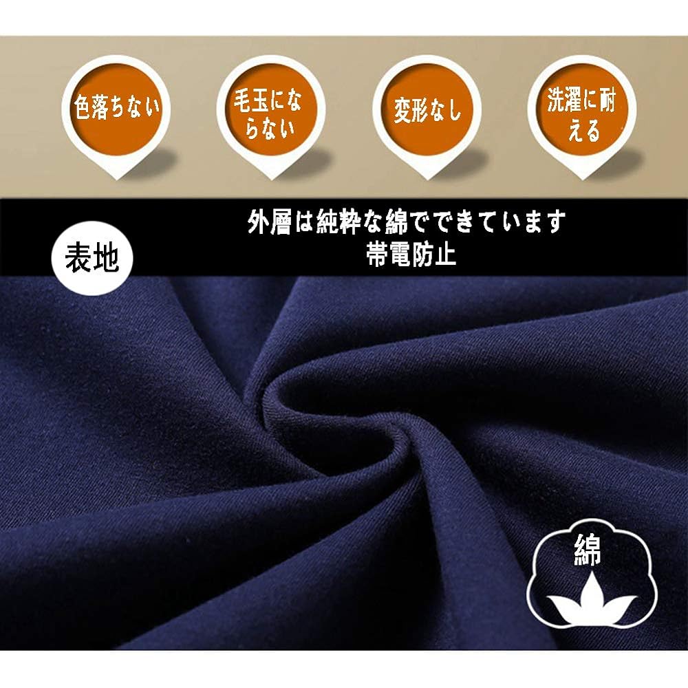 Hisitosa Men's Hoodie, Thick, Brushed Lining, Plain 100% Cotton, Sweat Pullover, Women's, Long Sleeve, Clothes, Spring, Autumn, Winter, Unisex, 9 Colors Available, S~3L